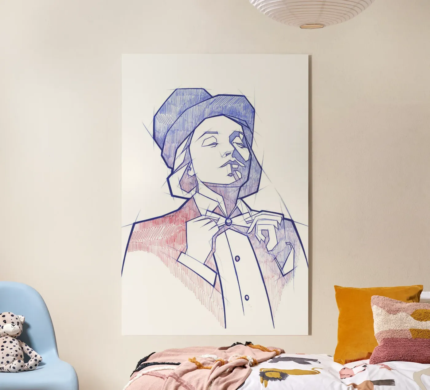 Marlene Acryl-Glas von Johannes Siemensmeyer