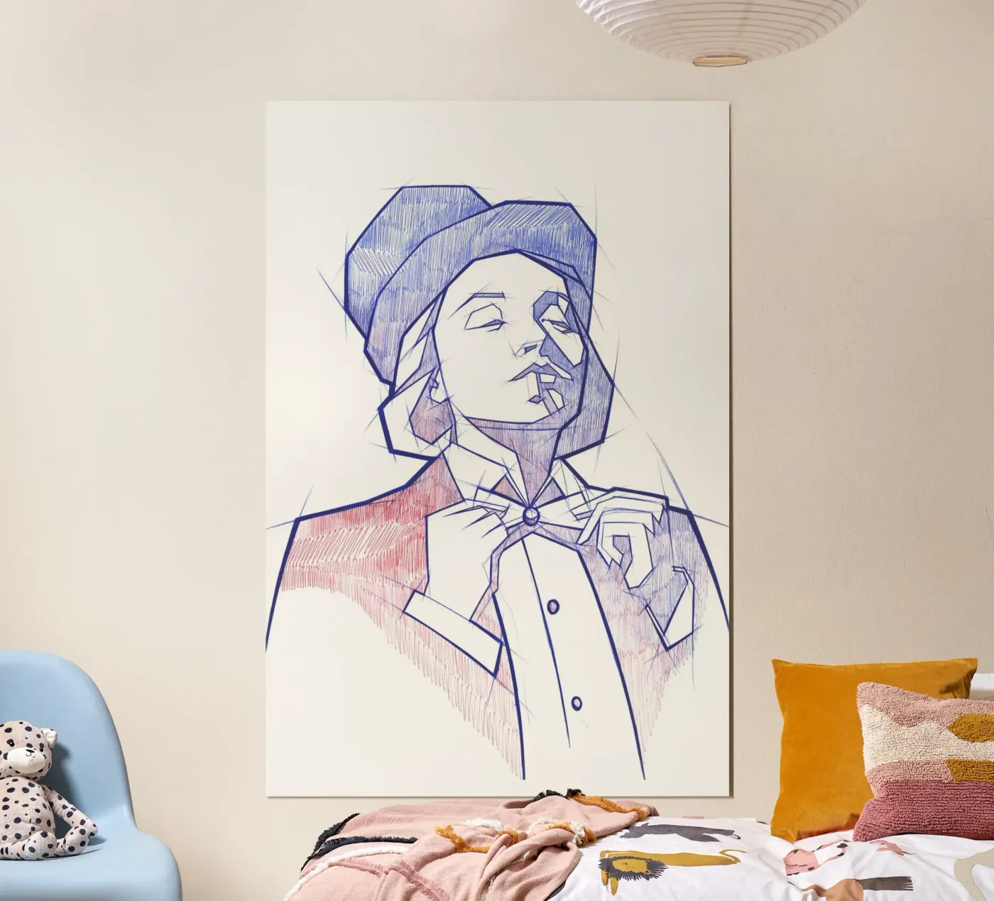 Marlene poster van Johannes Siemensmeyer