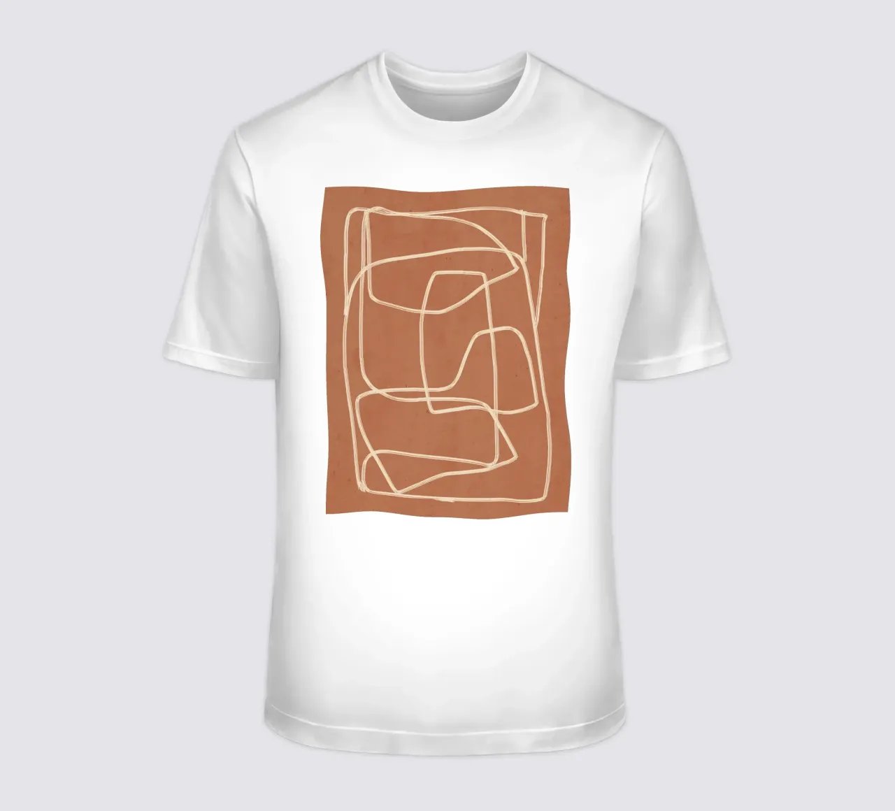 Arte lineal abstracto 22 camiseta de ThingDesign