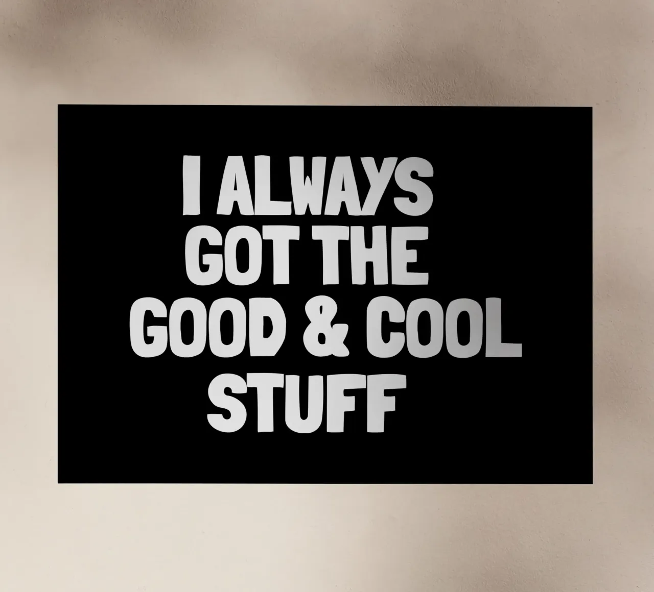 I always got the good and cool stuff pellicola backlit da happieeagle