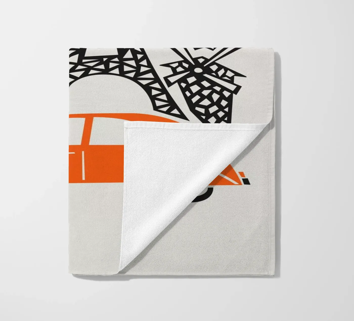 Paesaggio urbano di Parigi telo mare da Fox & Velvet