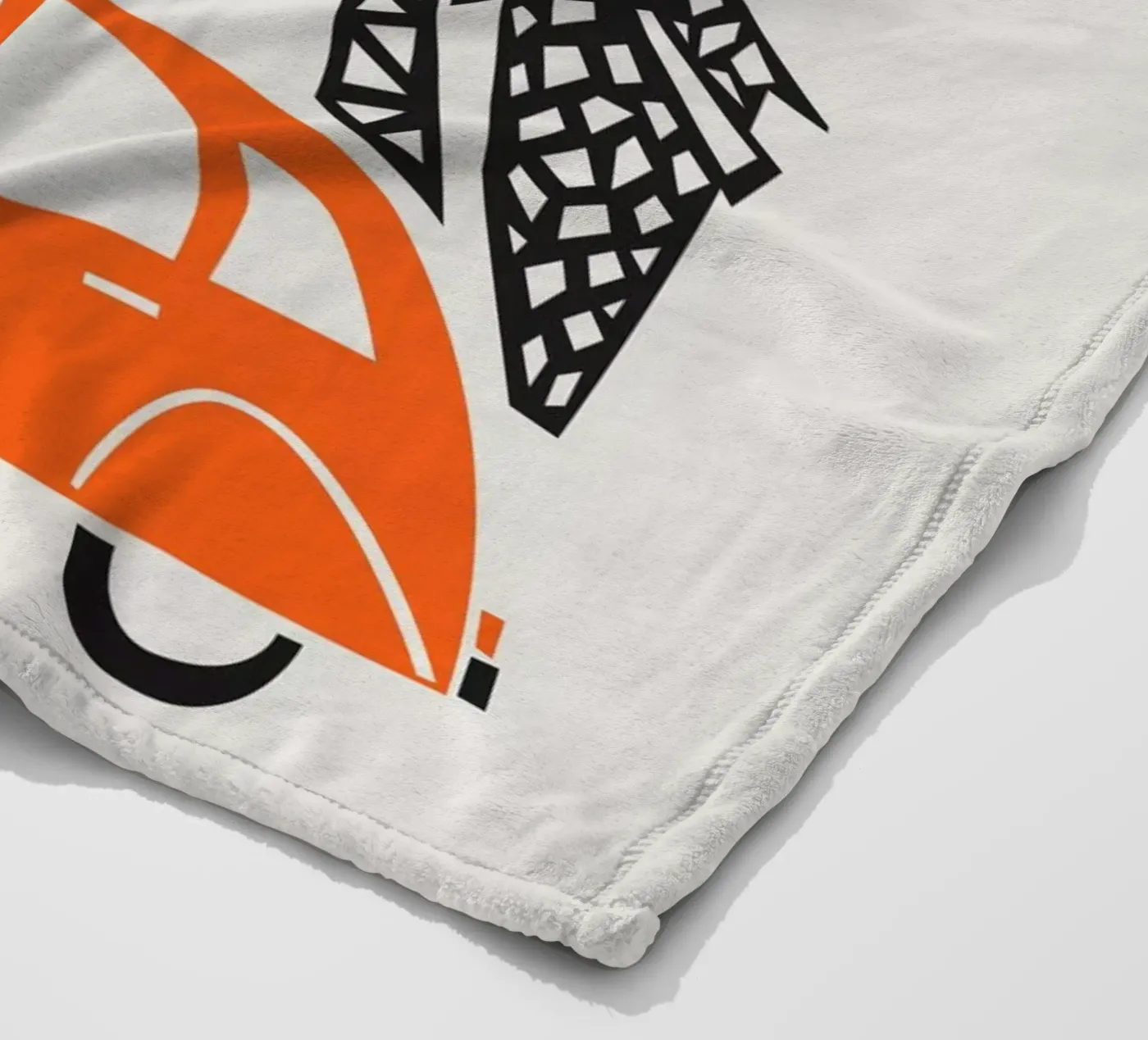 Paris Cityscape fleece blanket by Fox & Velvet