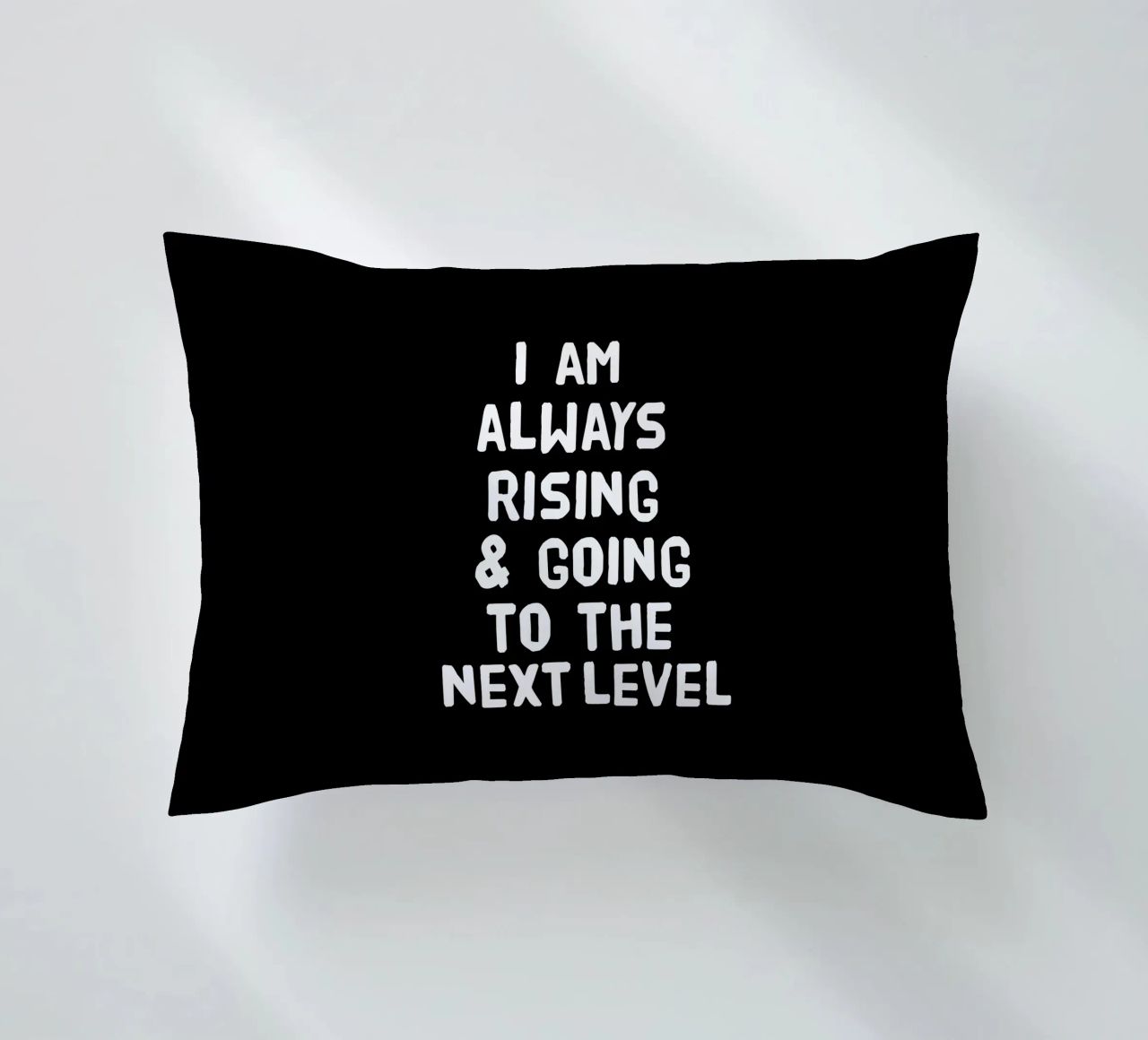 I am always rising and going to the next level cuscino da happieeagle