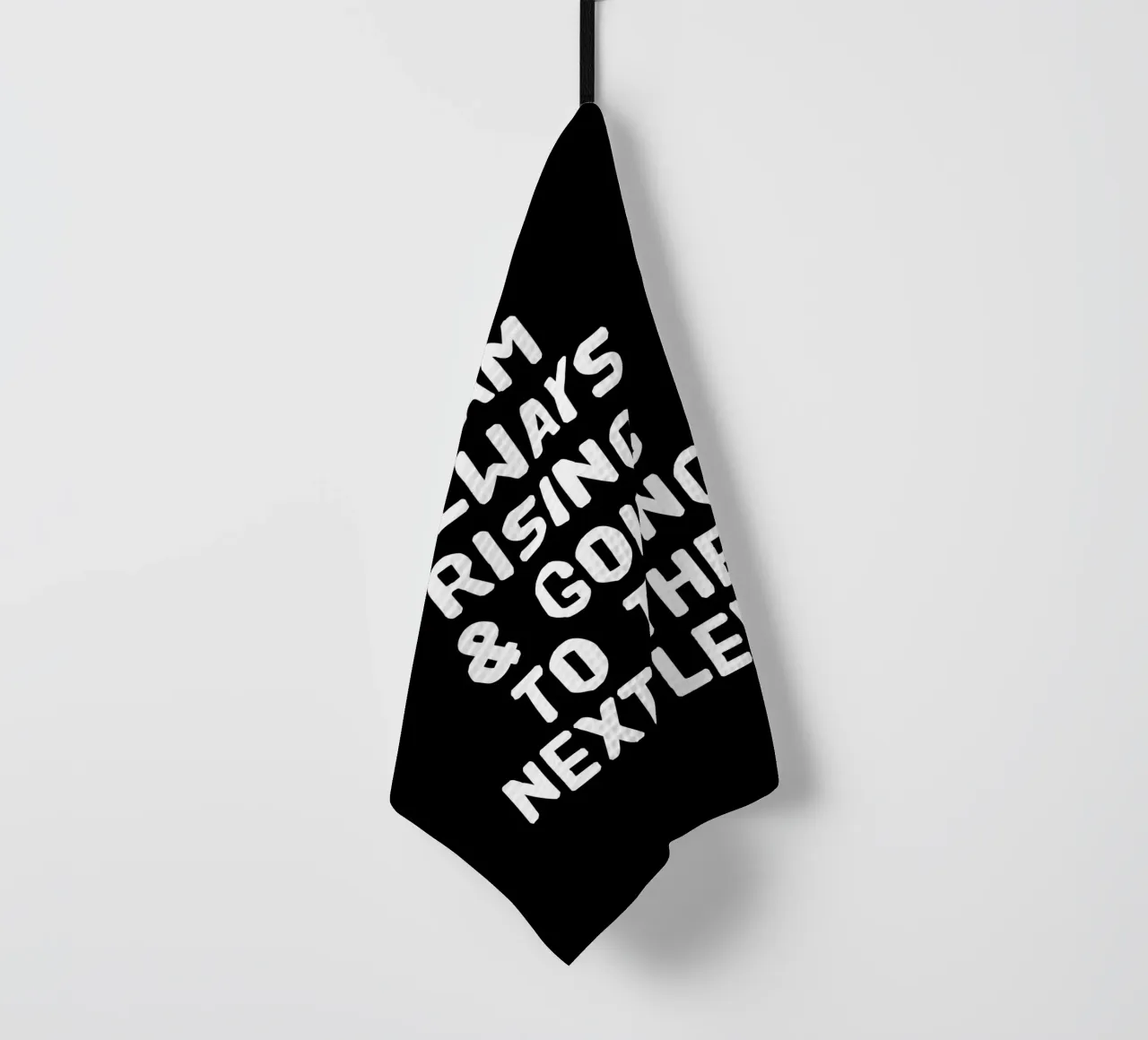 I am always rising and going to the next level canovaccio da cucina da happieeagle