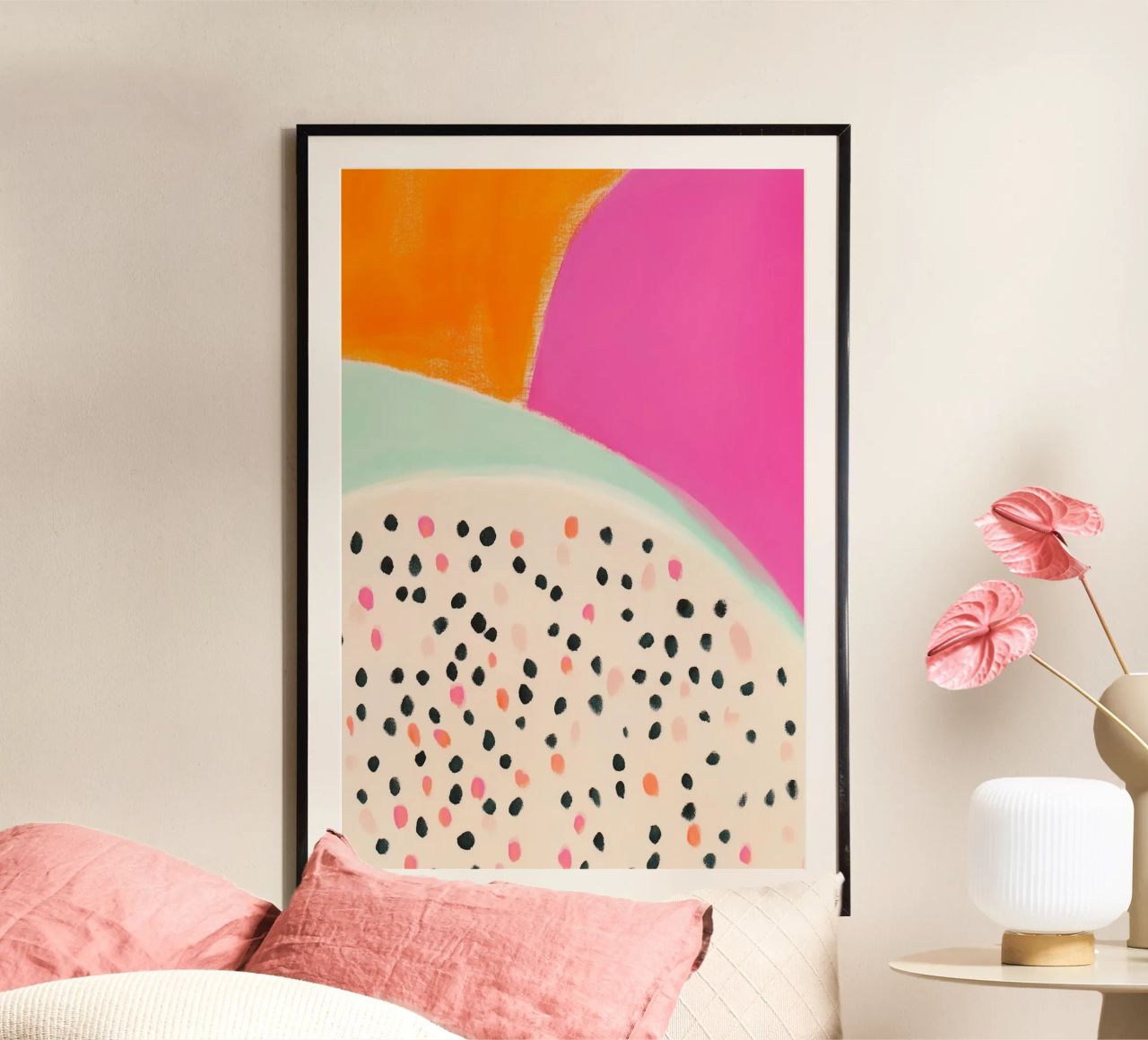 Creative summer art poster by Carinaprint