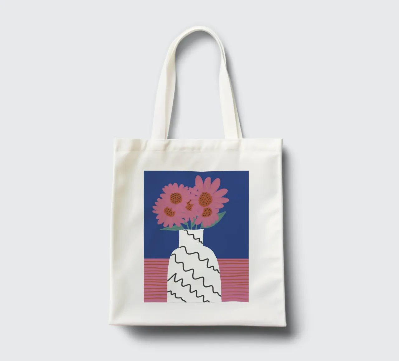 Vase Collection - Color Bloom borsa in juta da Studio Cinnamon