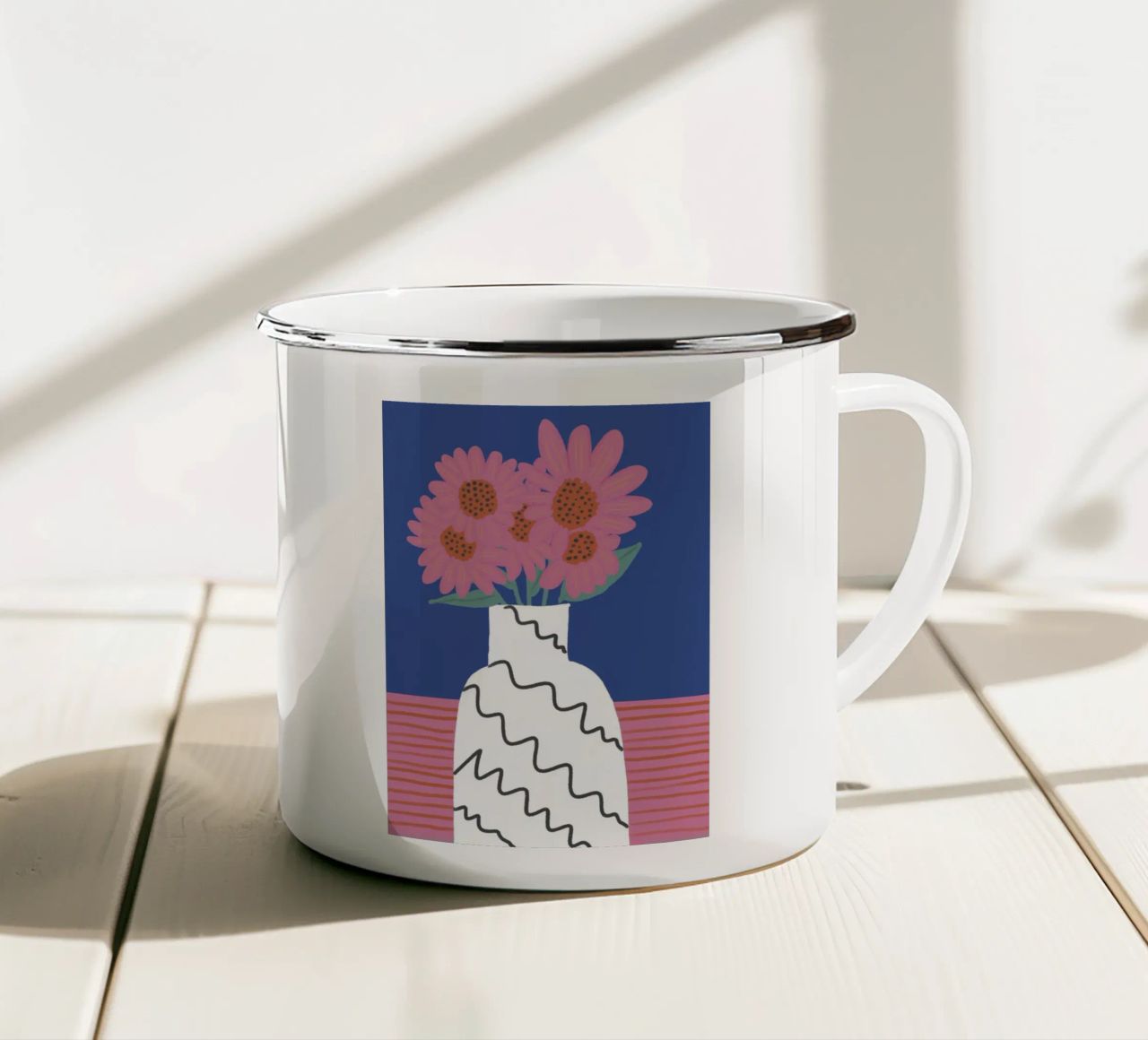 Fiorito tazza in smalto da hej malu