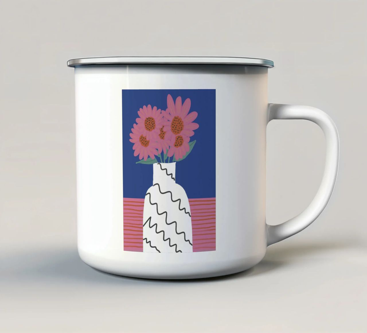 Fiorito tazza in smalto da hej malu