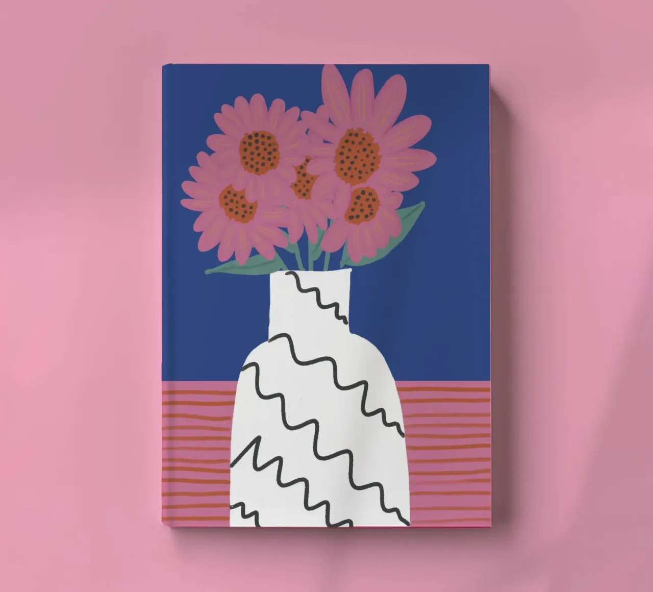 The Vase Collection - Color Bloom notebook by hej malu