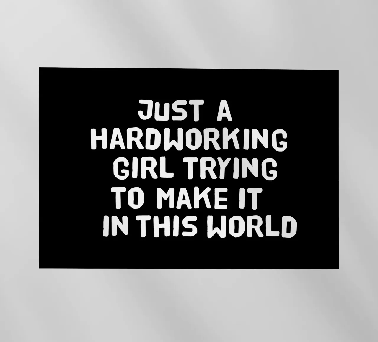 Just a hardworking girl trying to make it in this world pellicola backlit da happieeagle