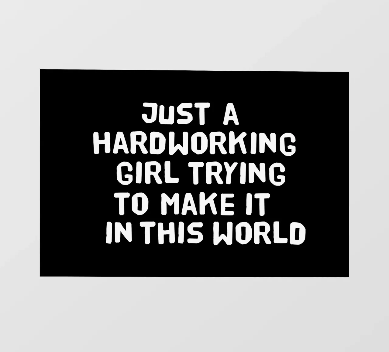 Just a hardworking girl trying to make it in this world pellicola backlit da happieeagle