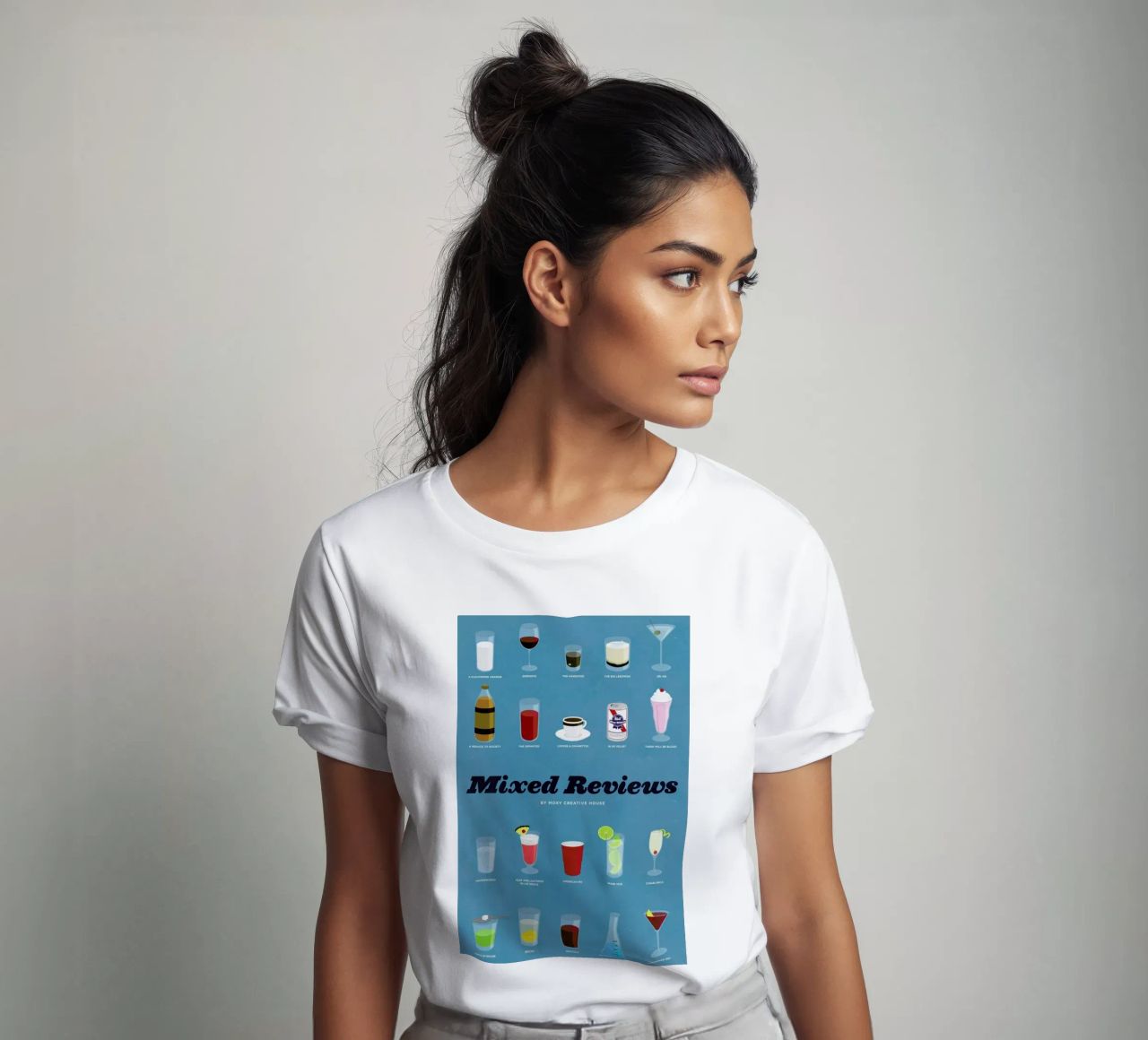 Mixed Reviews camiseta de Moxy Creative House
