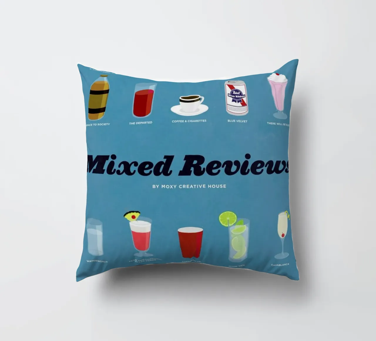 Mixed Reviews cuscino da Moxy Creative House