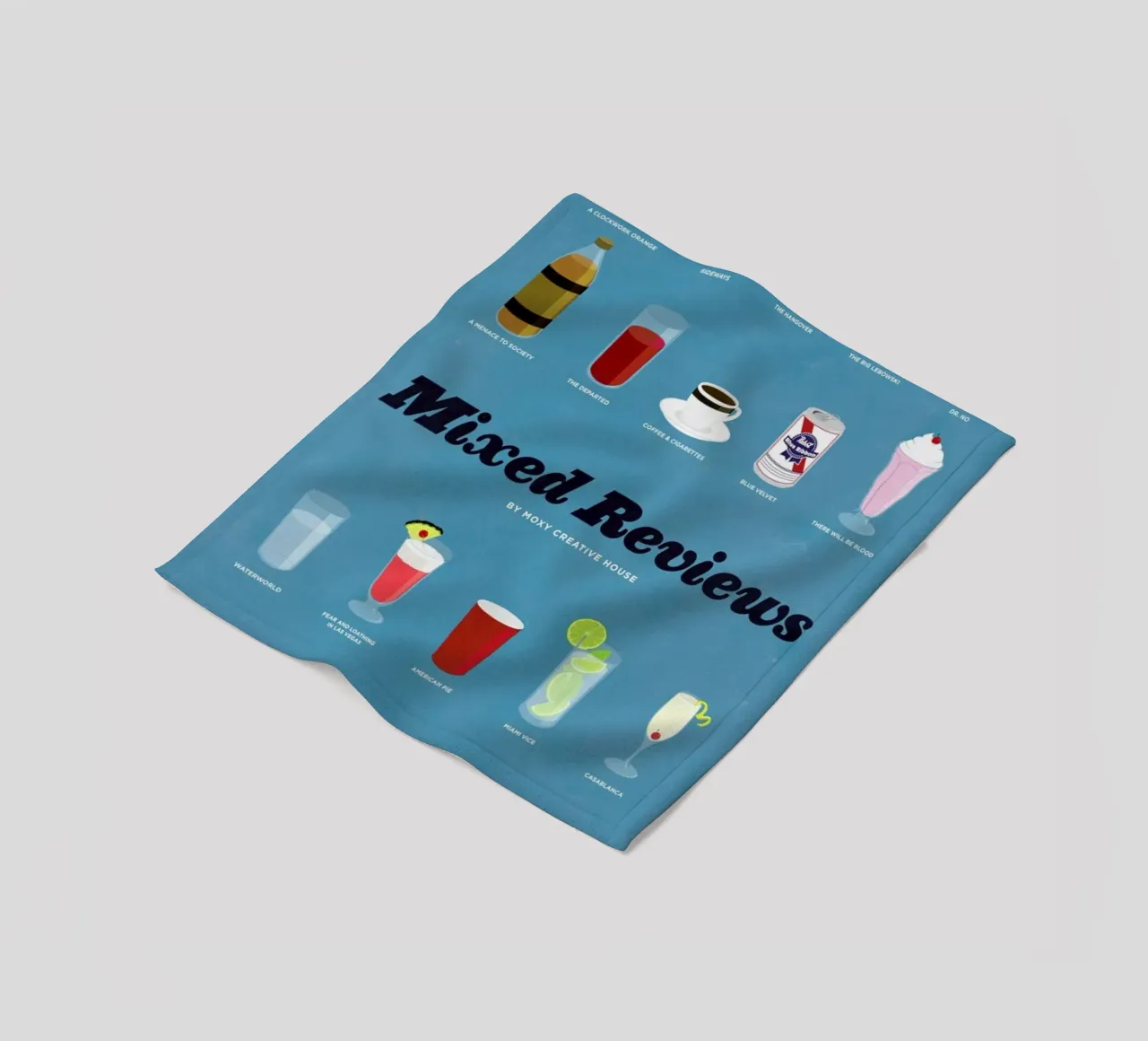 Mixed Reviews coperta in pile da Moxy Creative House