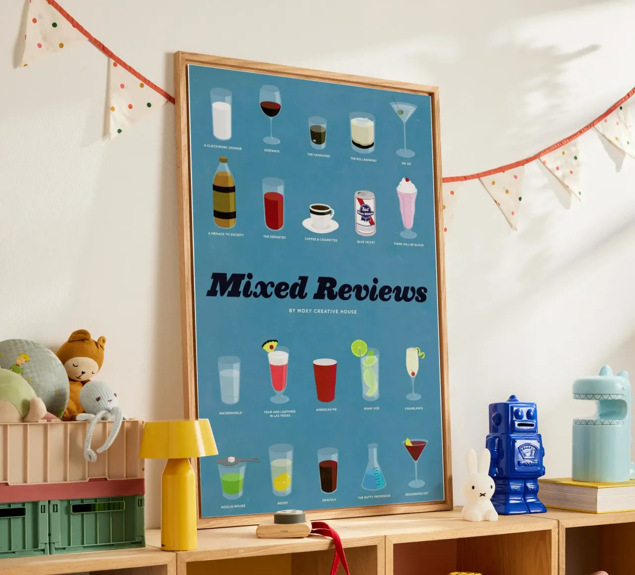 Mixed Reviews plexiglass da Moxy Creative House