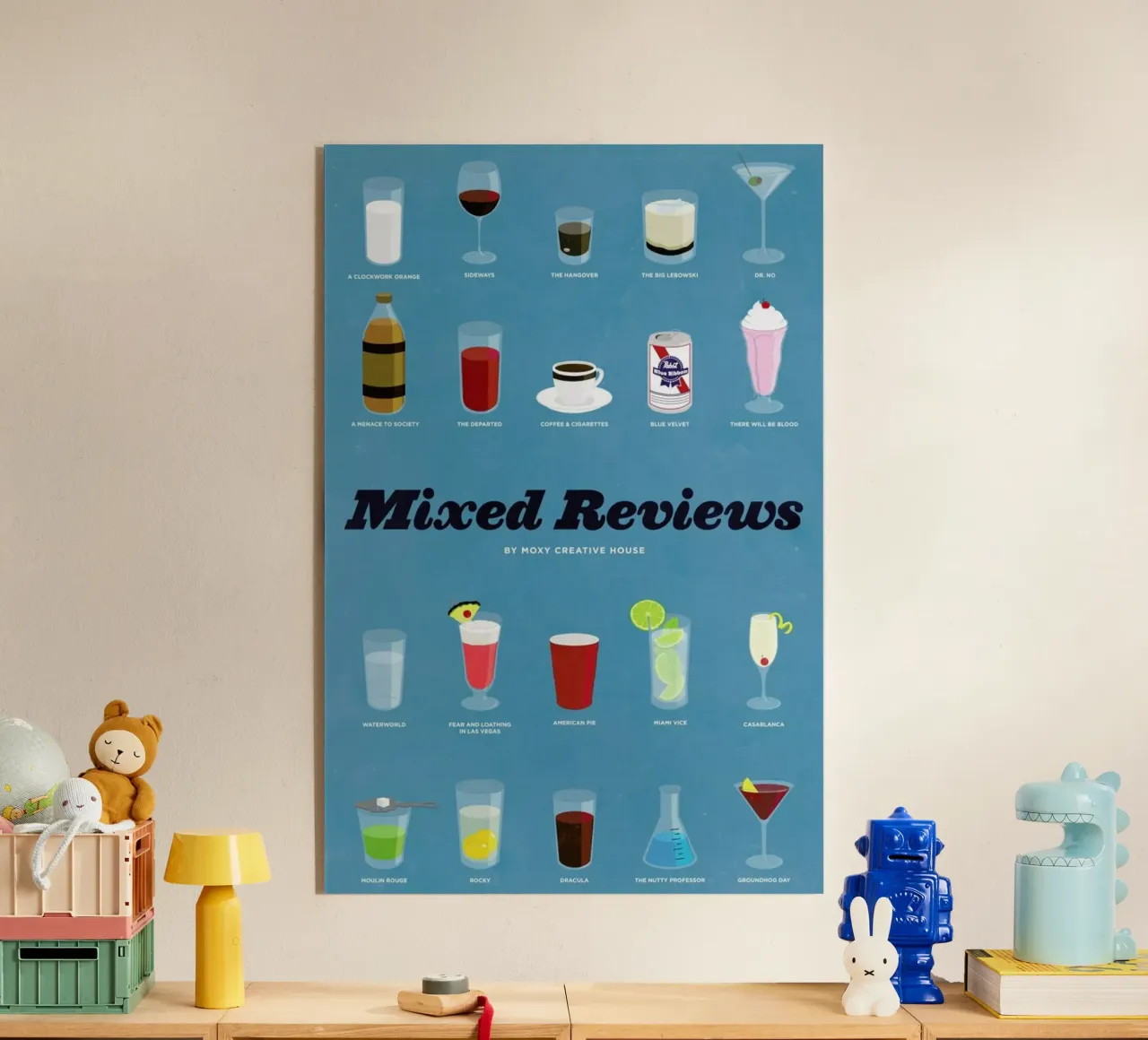 Mixed Reviews plexiglass da Moxy Creative House