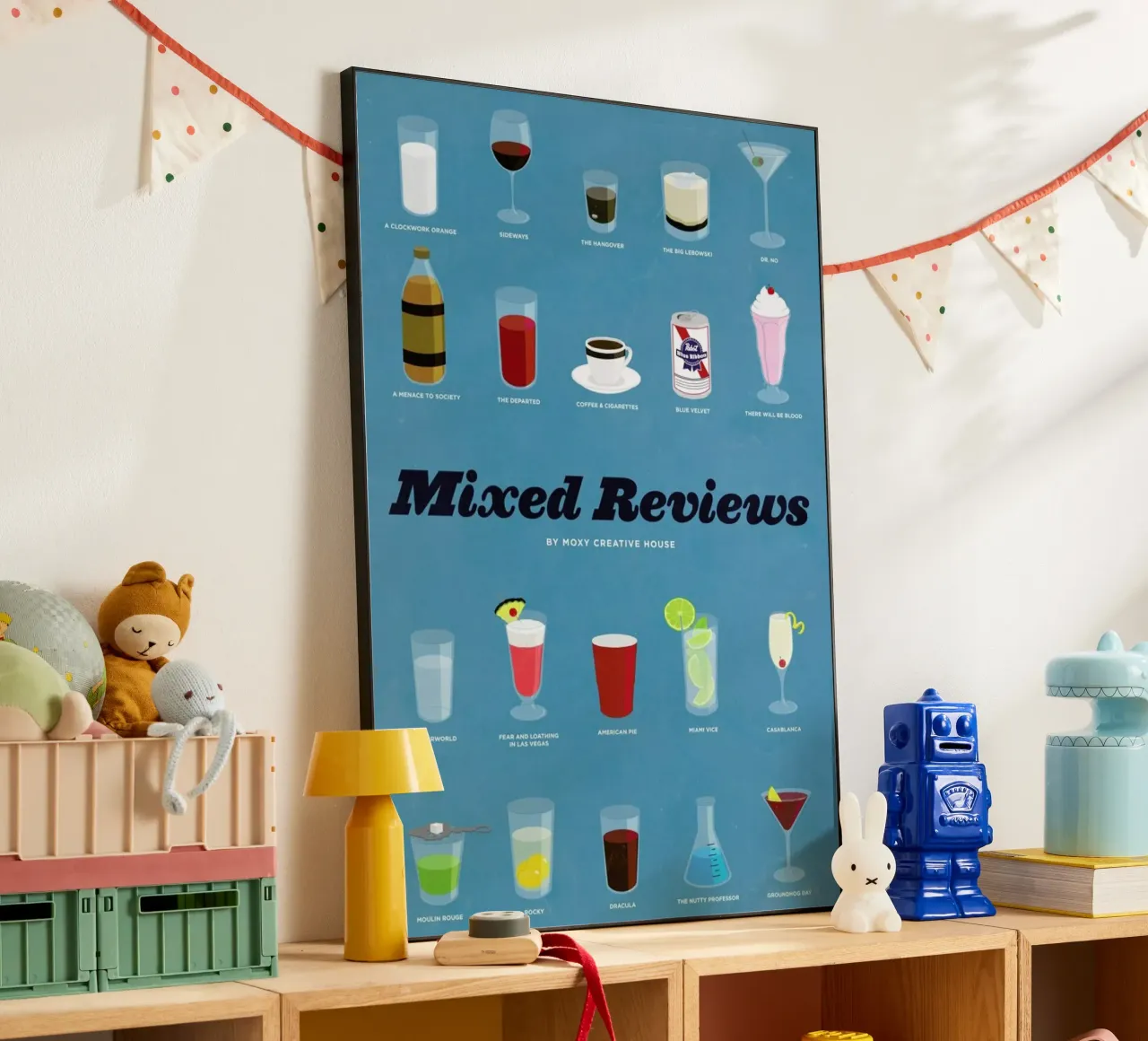 Mixed Reviews alluminio dibond da Moxy Creative House