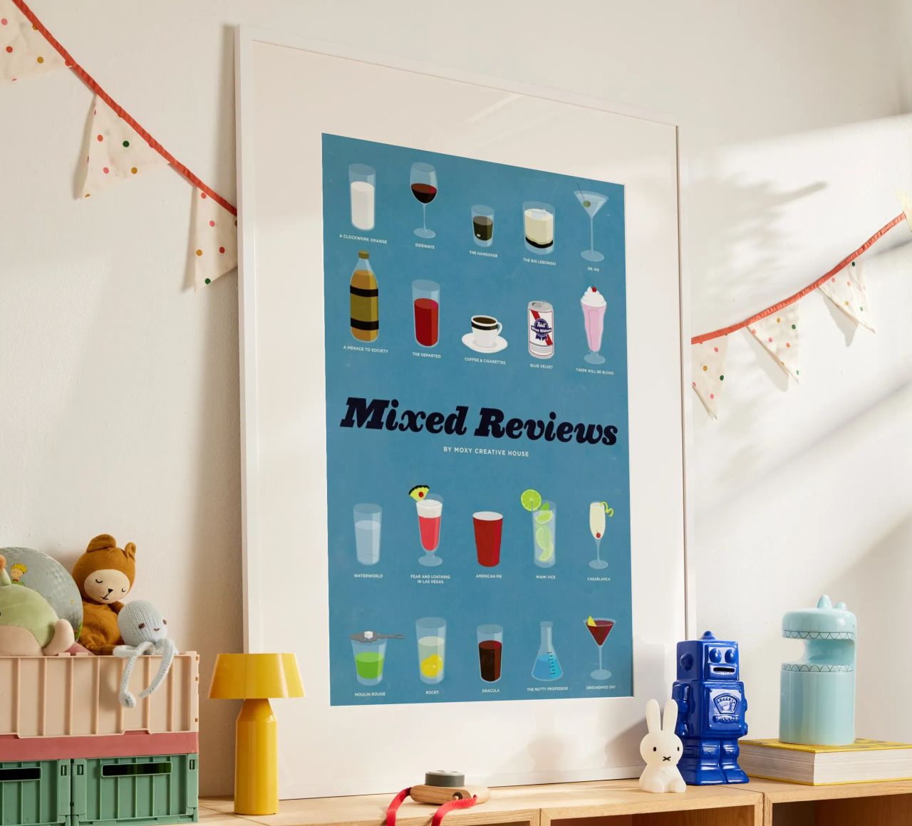 Mixed Reviews Poster von Moxy Creative House