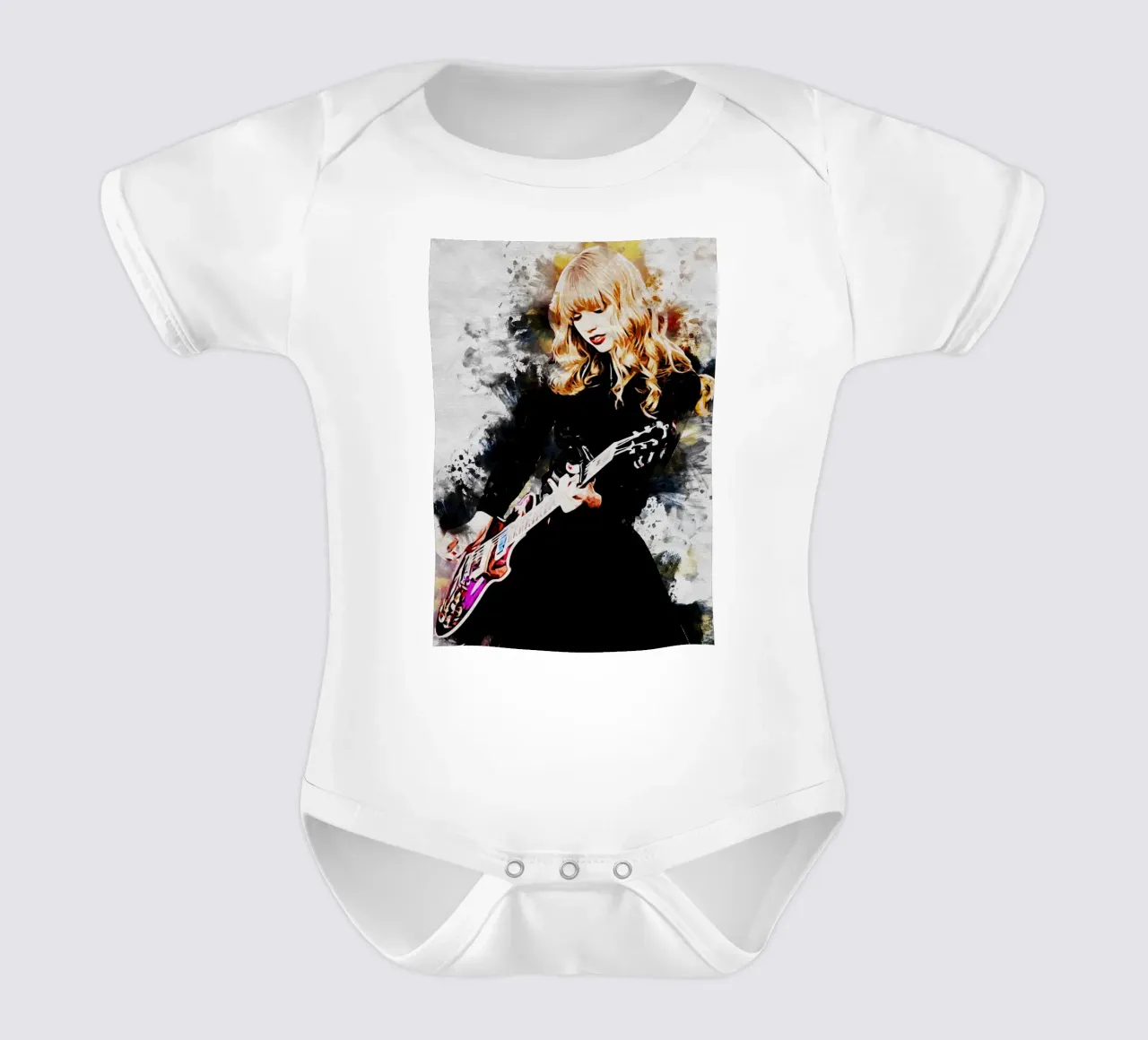 Arte di Taylor Swift body neonato maniche corte da neonartroom