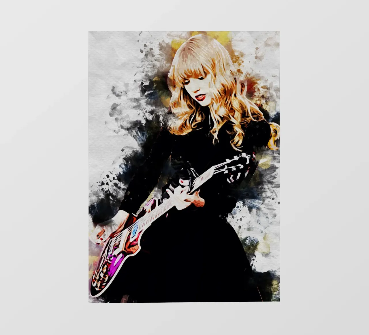 Arte di Taylor Swift pellicola backlit da neonartroom