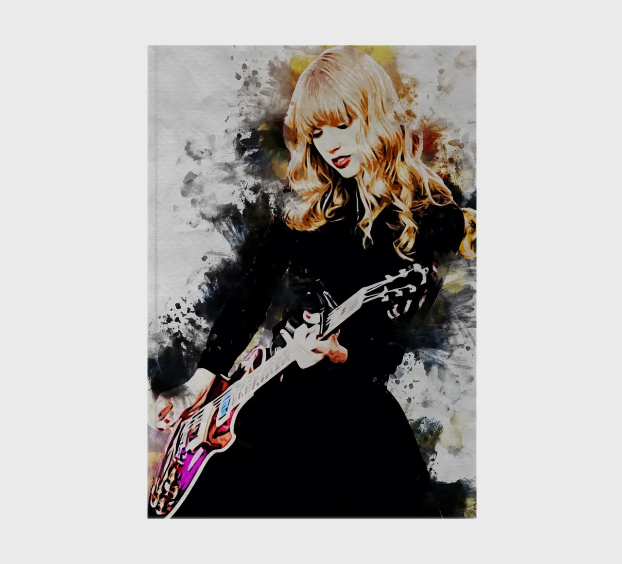 Art of Taylor Swift notebook by neonartroom