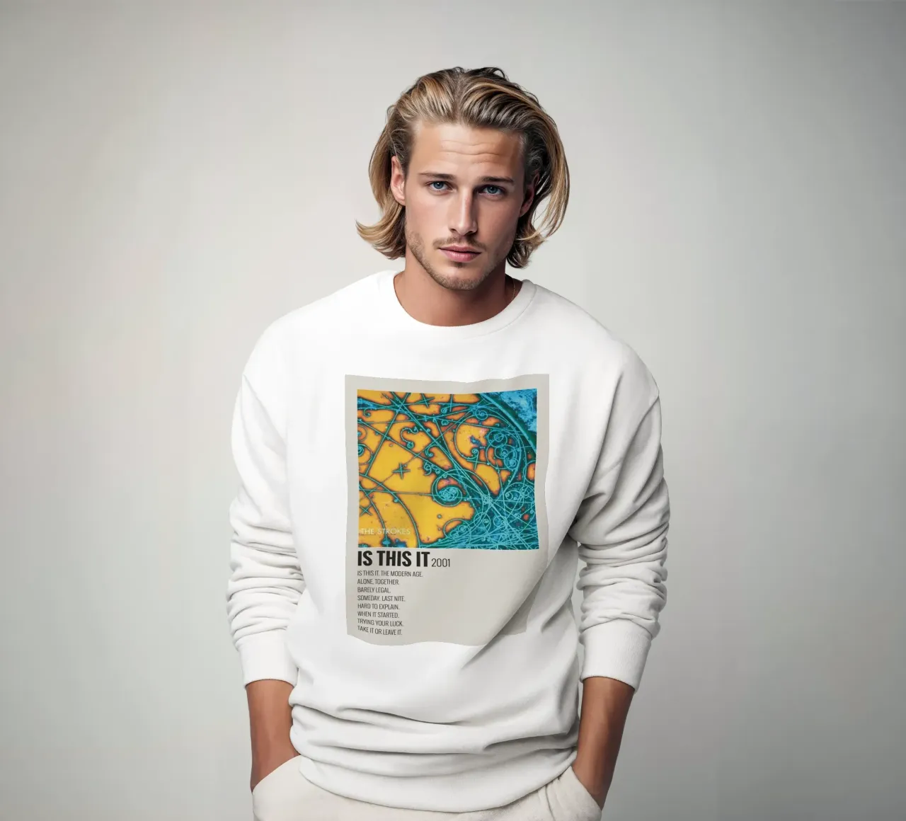 IS THIS IT 2001 sweatshirt van SoundStudio