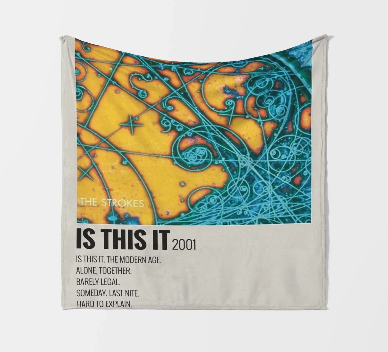 IS THIS IT 2001 coperta in pile da SoundStudio