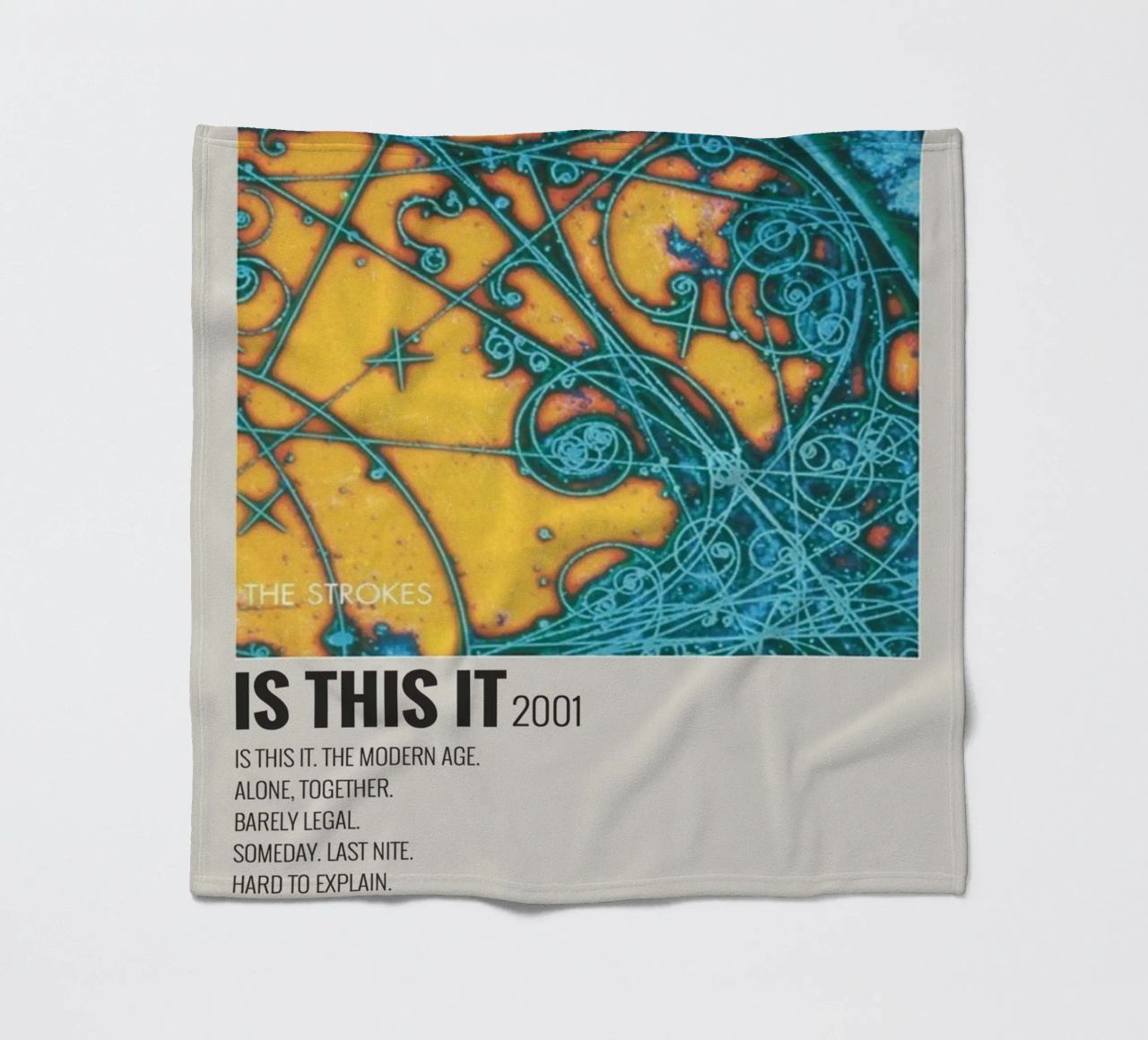 IS THIS IT 2001 coperta in pile da SoundStudio
