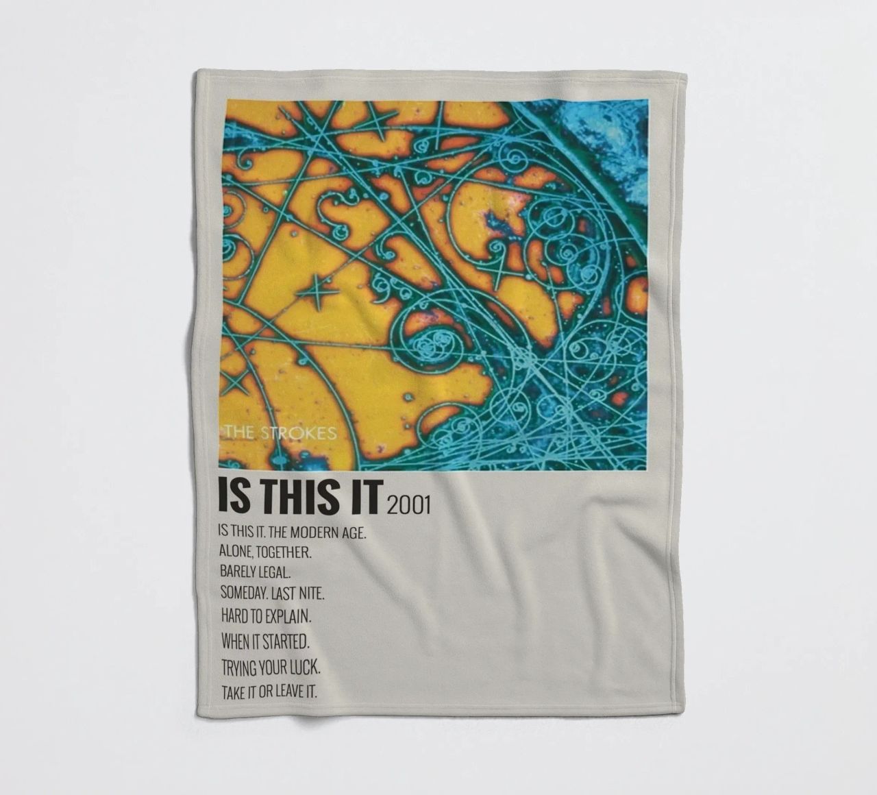 IS THIS IT 2001 coperta in pile da SoundStudio