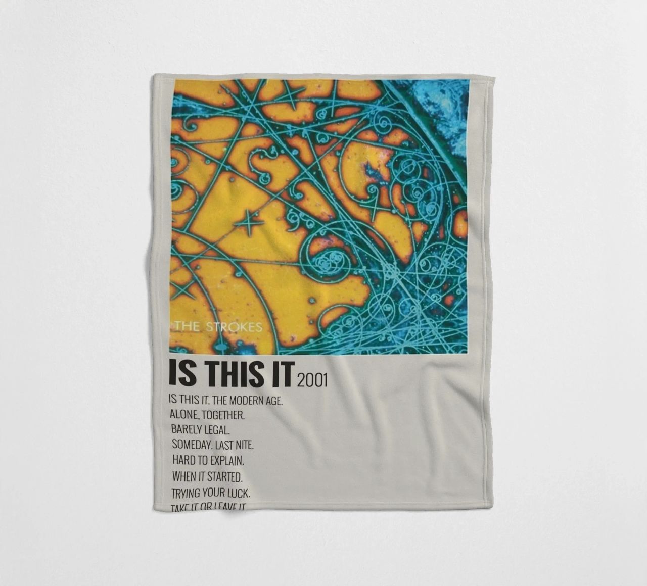 IS THIS IT 2001 coperta in pile da SoundStudio