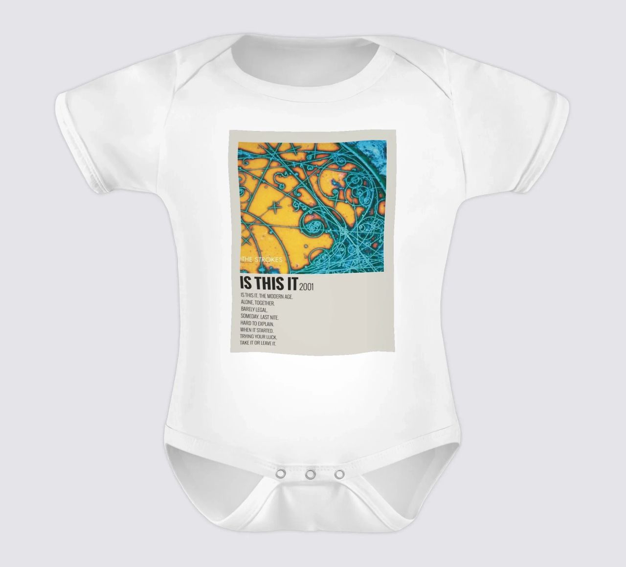 IS THIS IT 2001 body neonato maniche corte da SoundStudio