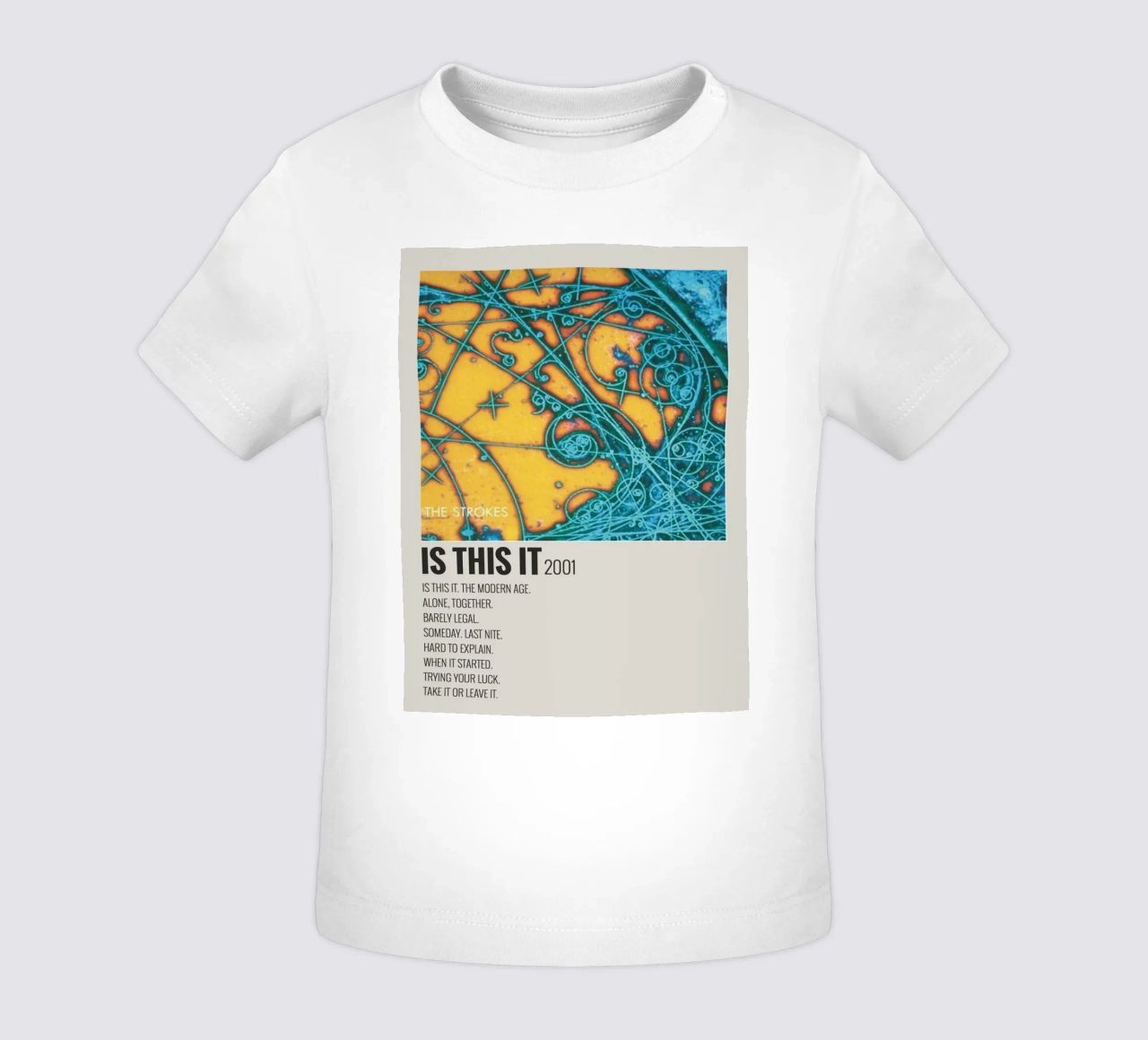 IS THIS IT 2001 maglietta neonato da SoundStudio
