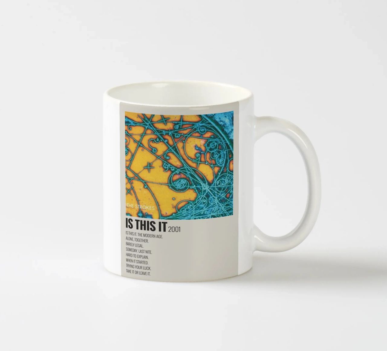IS THIS IT 2001 tazza in ceramica da SoundStudio