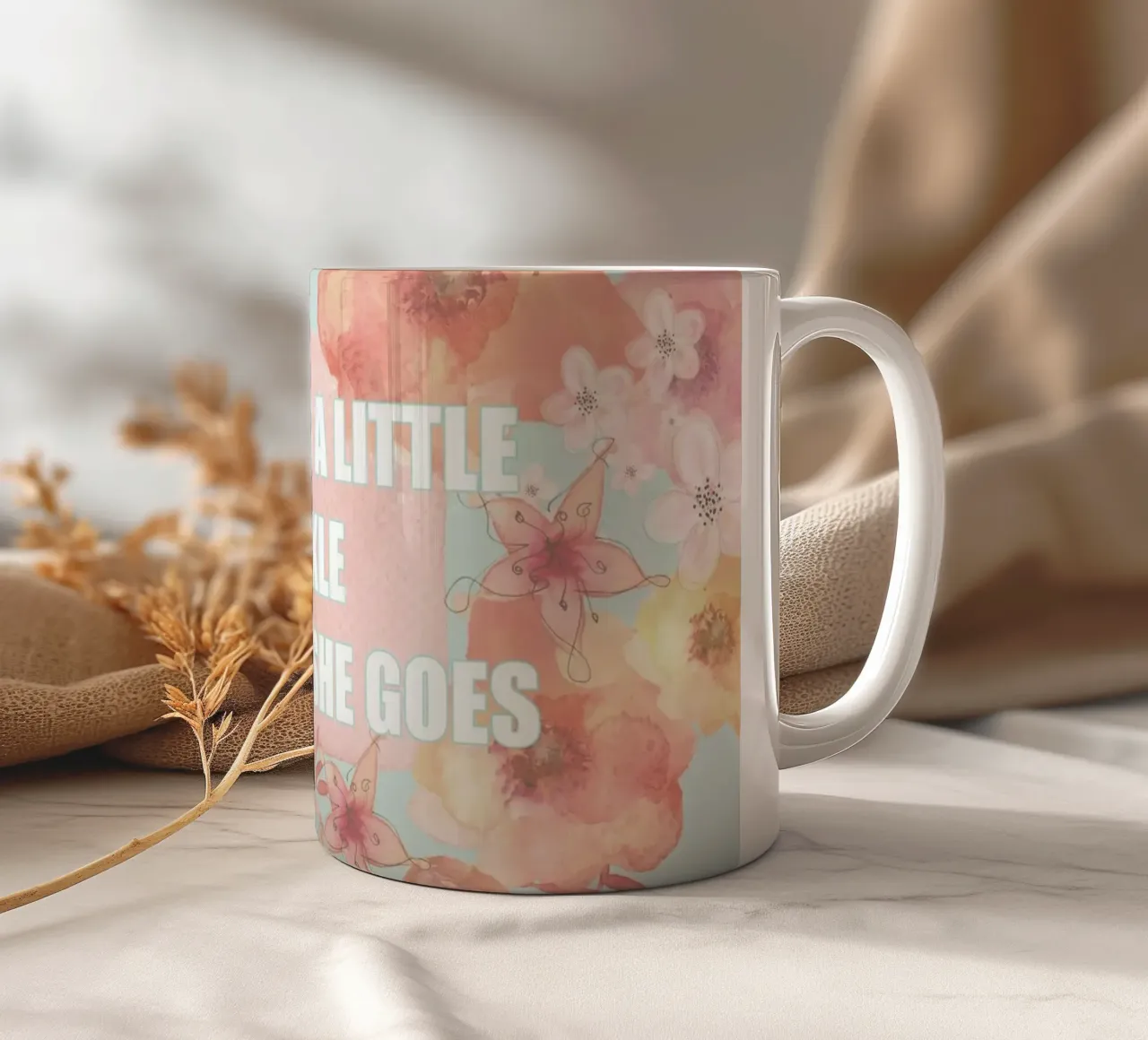 Lascia un po' di scintille tazza in ceramica da Monika Strigel