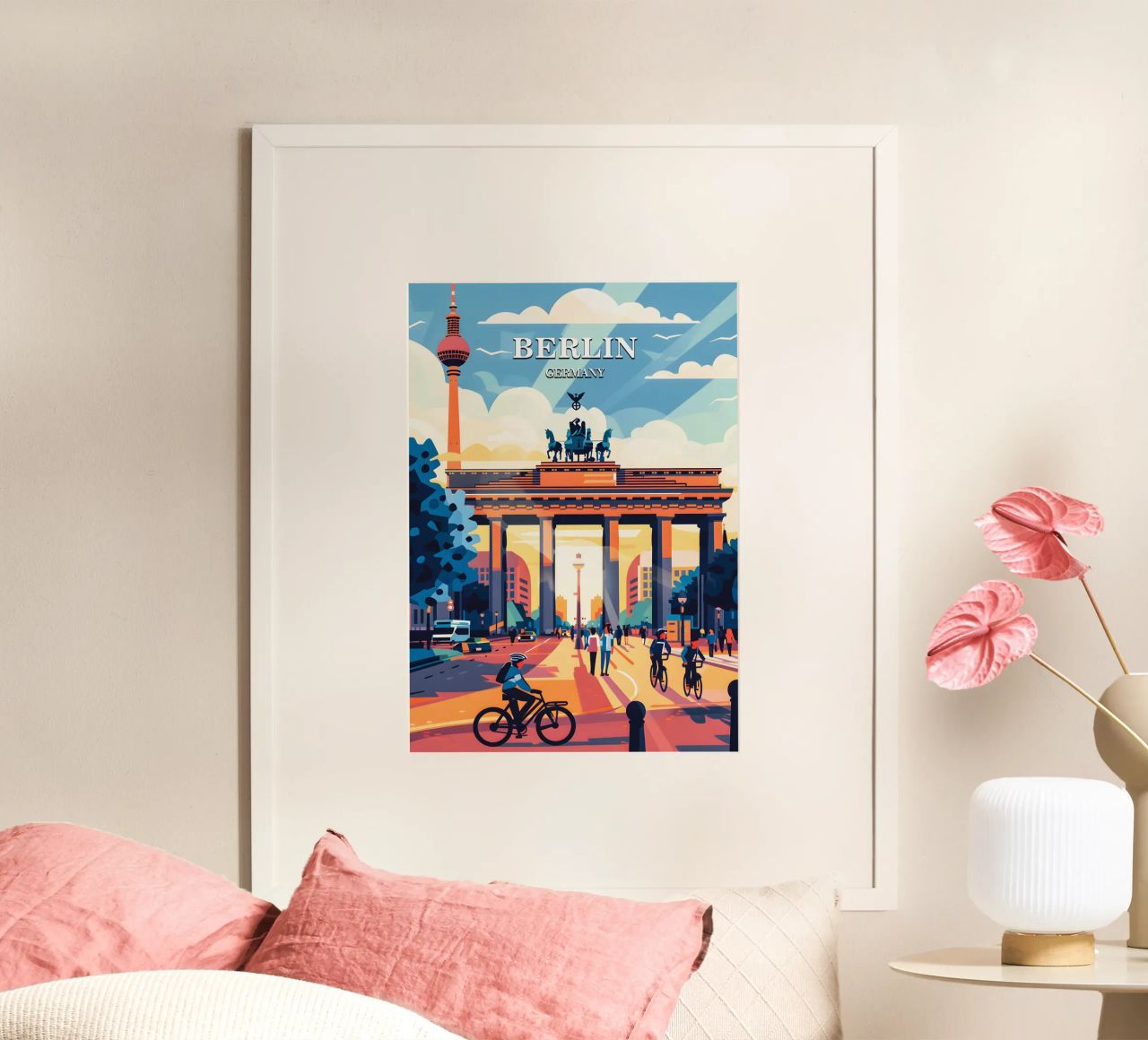 Berlin Germany poster de Travelstudio