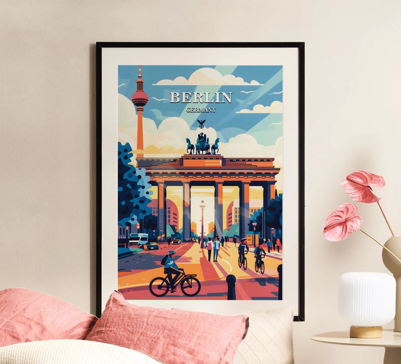 Berlin Germany poster de Travelstudio