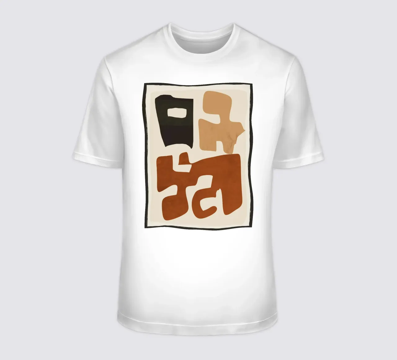 Formas abstractas modernas 112 camiseta de ThingDesign