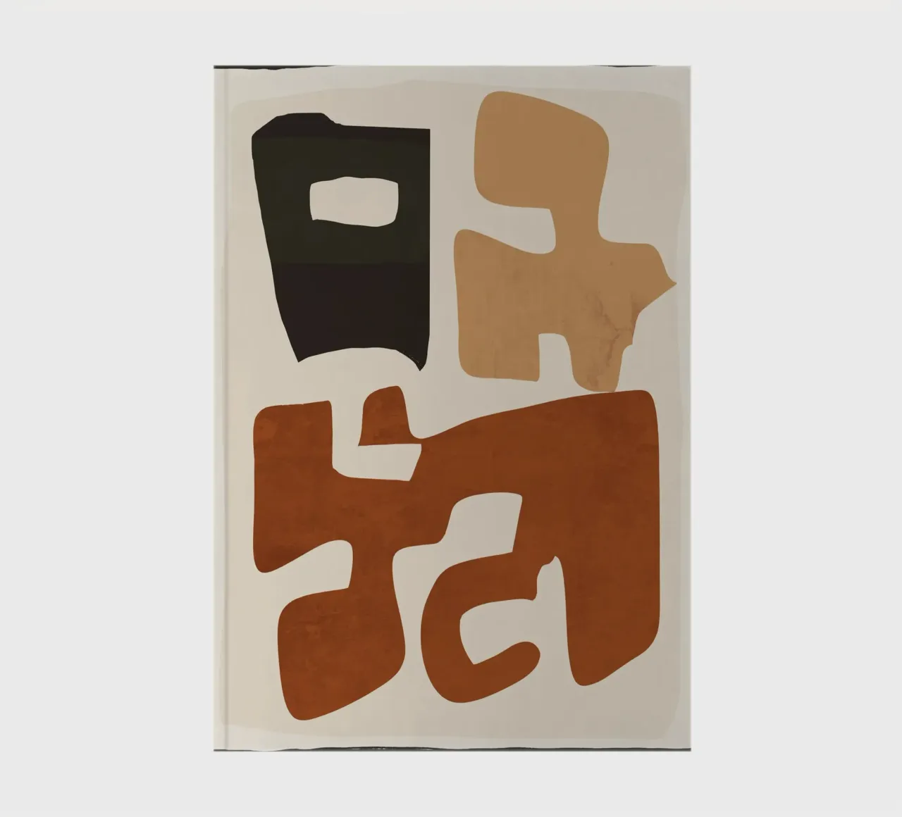 Modern Abstract Shapes 112 notebook by ThingDesign