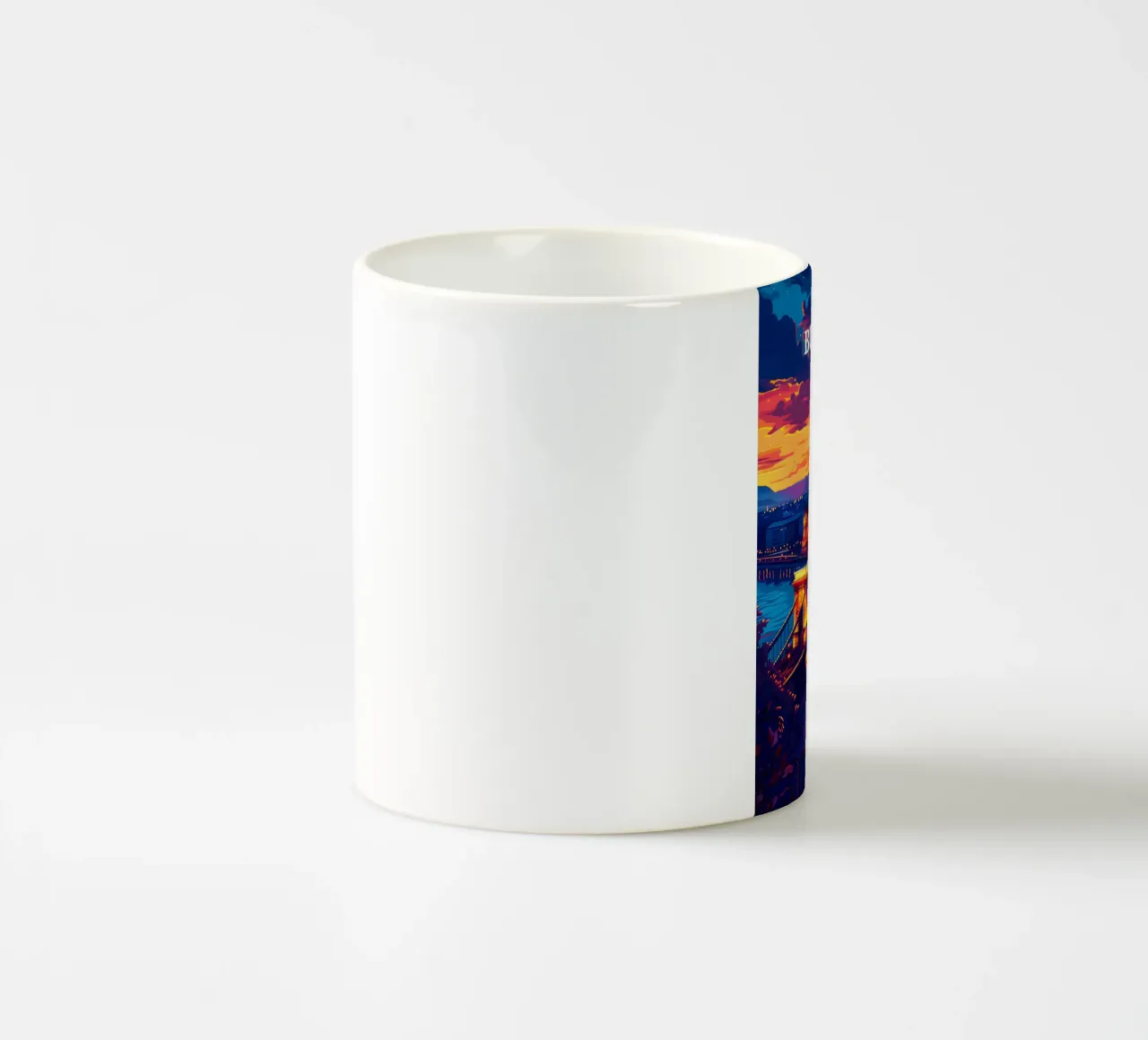 Budapest Hungary tazza in ceramica da Travelstudio