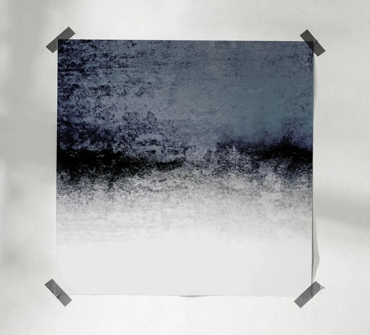 Sognatore di neve nero carta hahnemühle da Monika Strigel