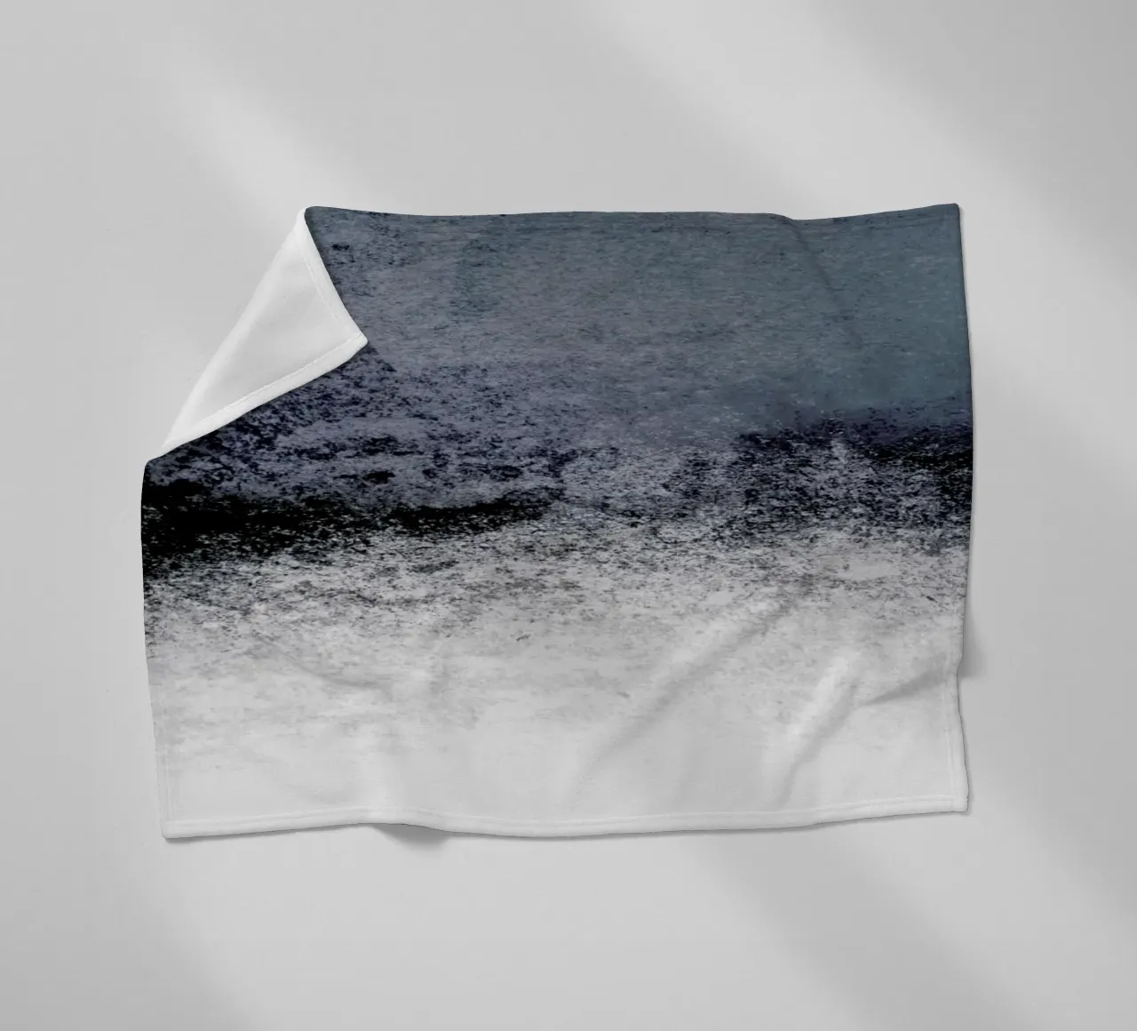 Sognatore di neve nero coperta in pile da Monika Strigel