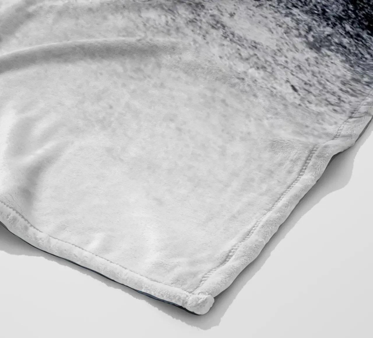 Sognatore di neve nero coperta in pile da Monika Strigel