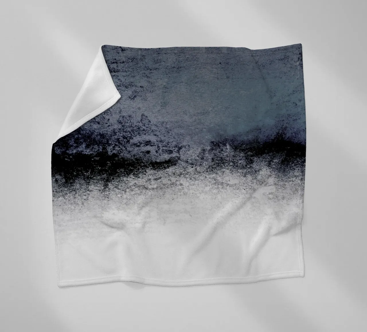 Sognatore di neve nero coperta in pile da Monika Strigel