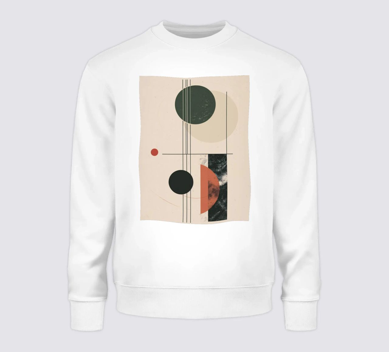 Design a geometria astratta felpa da Whole©