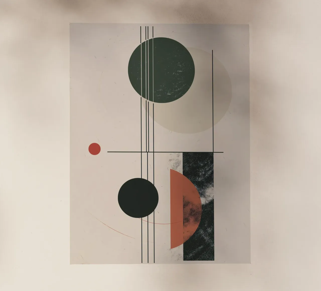 Design a geometria astratta pellicola backlit da Whole©