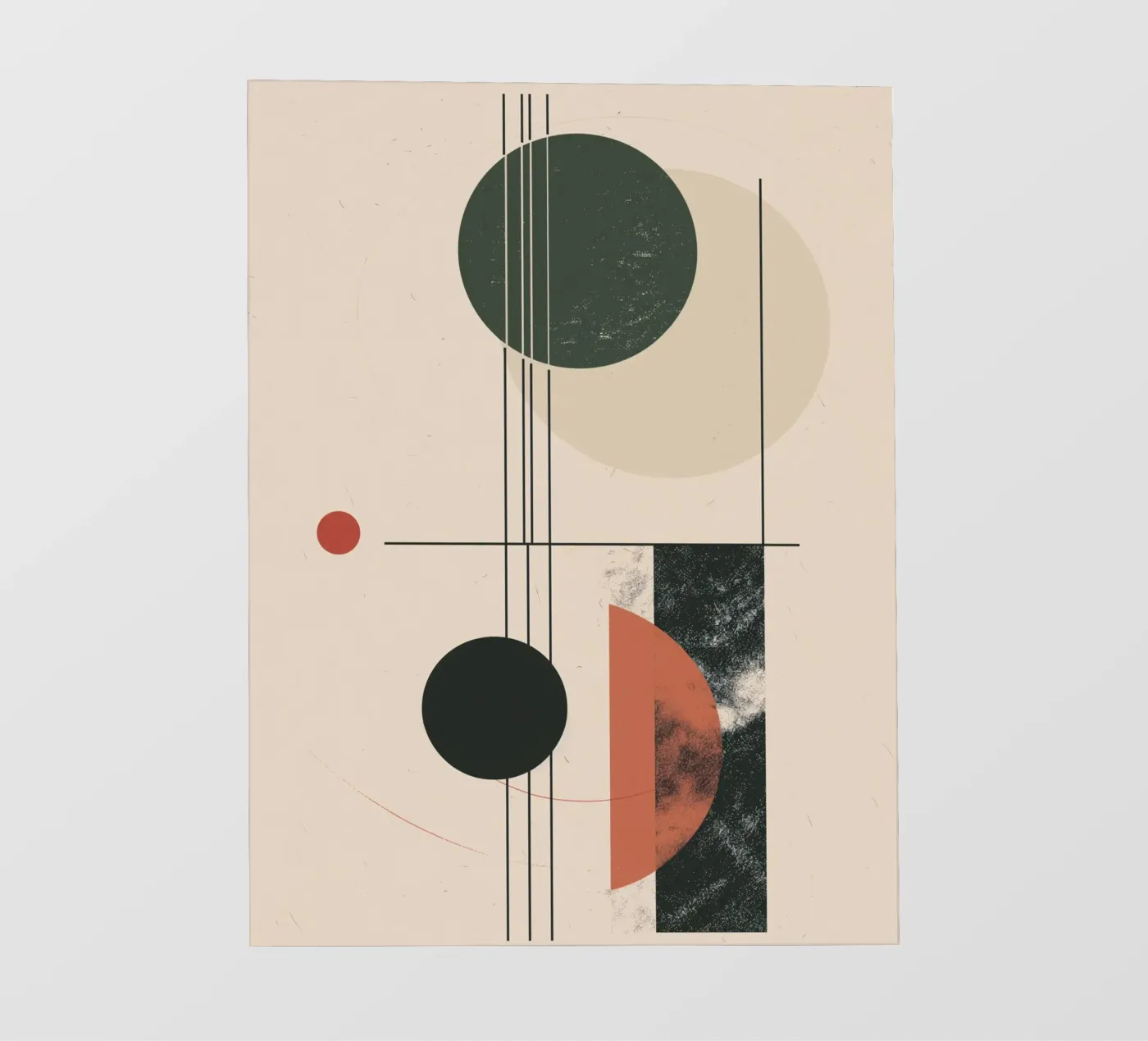 Abstract geometry design fotobehang van Whole©