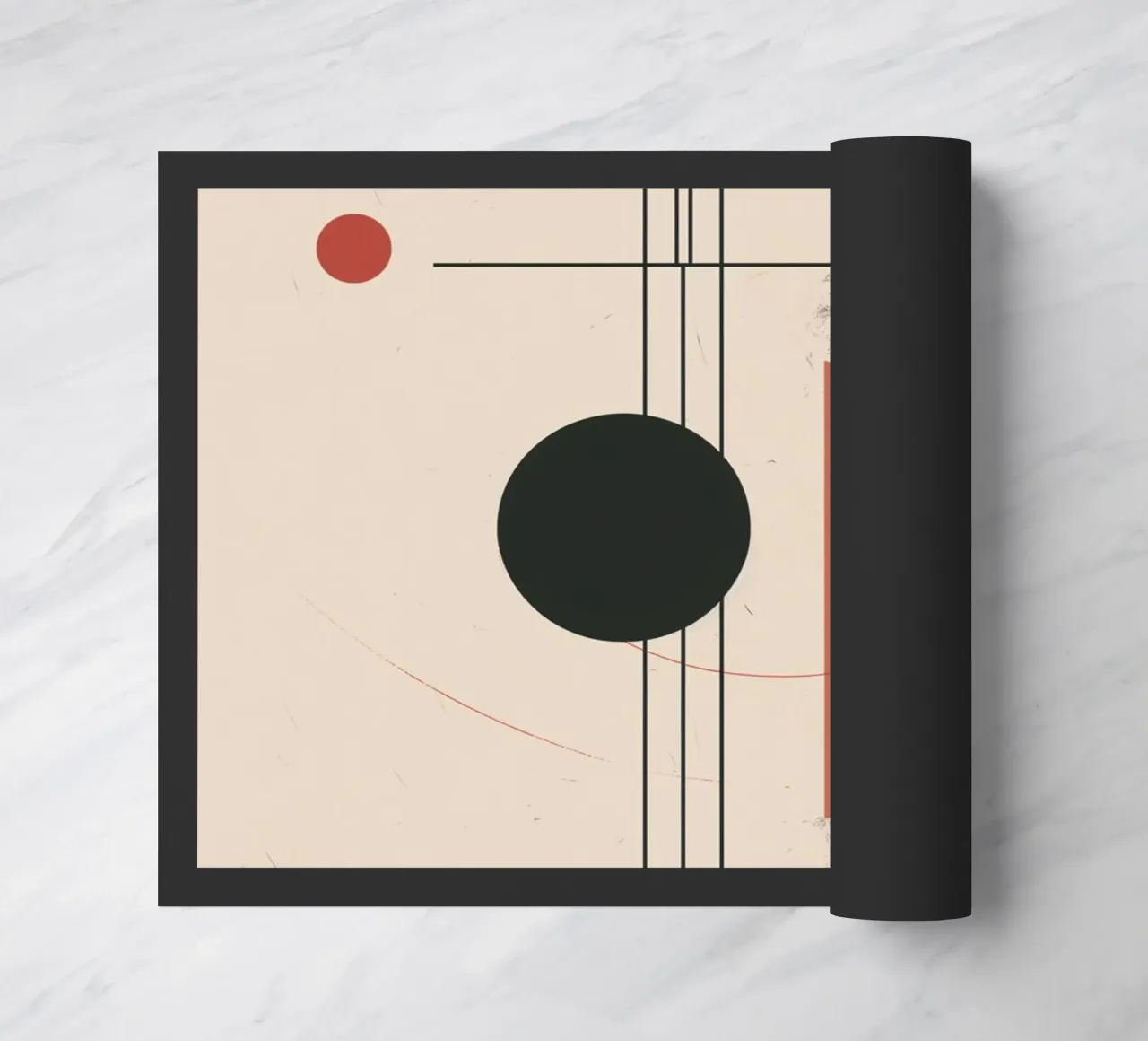 Design a geometria astratta zerbino da Whole©