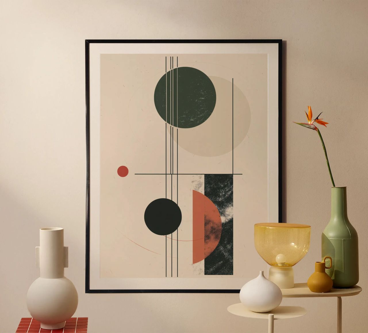 Design a geometria astratta poster da Whole©
