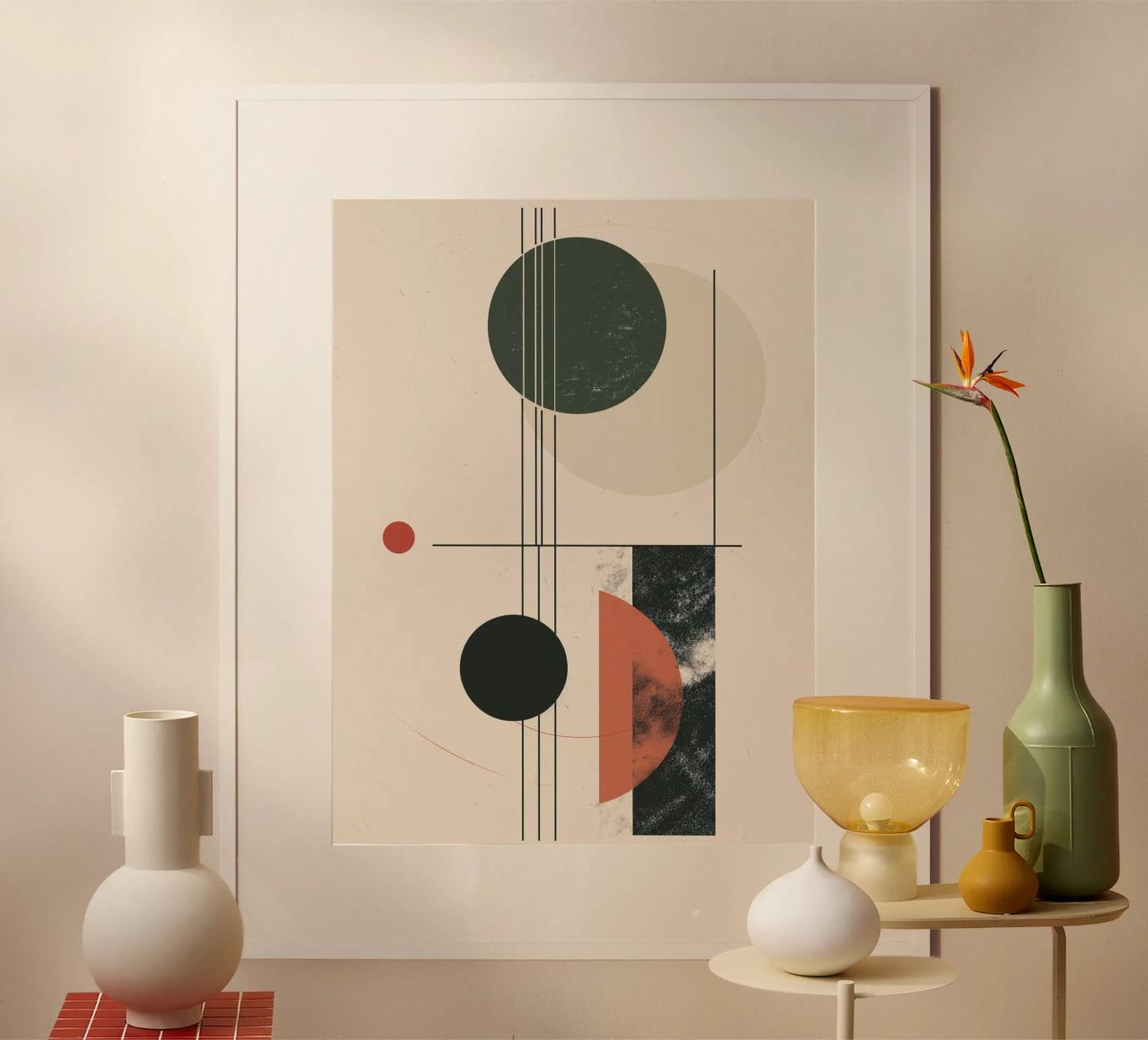 Design a geometria astratta poster da Whole©