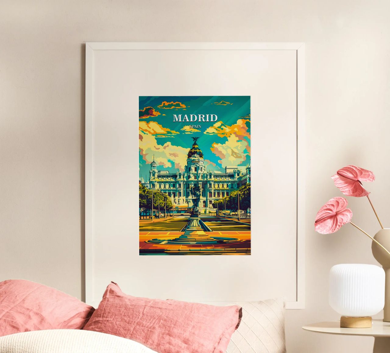 Madrid Spain poster by Travelstudio